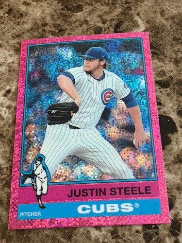 2025 Topps Heritage Chrome Pink Sparkle - You Pick From A List - Picture 23 of 25