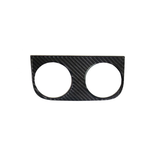 For Honda Odyssey 2005-10 Carbon Fiber Rear Water Cup Holder Panel Cover Trim - Picture 4 of 11