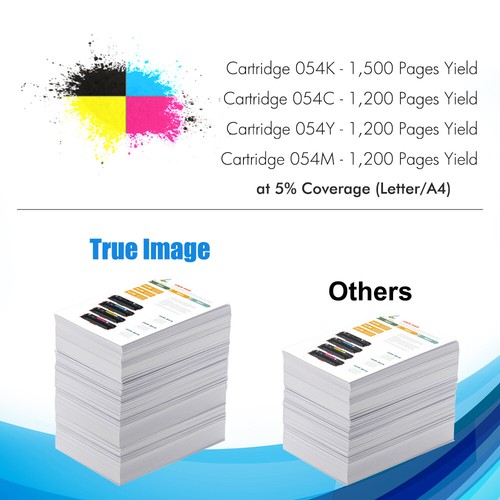054 054H Toner Cartridge for Canon CRG 054 ImageCLASS MF641cw MF642cdw MF644cdw - Picture 4 of 21