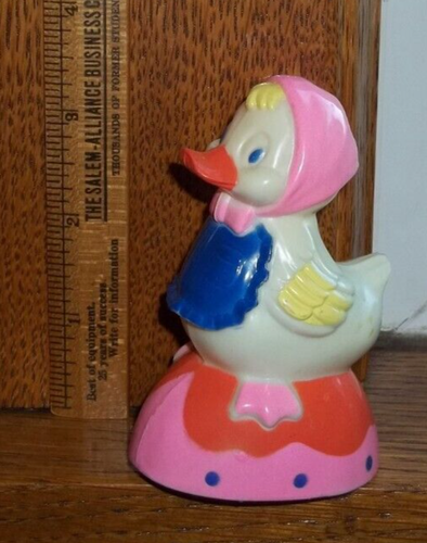 VINTAGE Easter Unlimited INC. Duck & Chicken Friction Rolling Toy Hong Kong - Picture 3 of 12