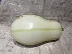 Pottery Barn  LONG WHITE GOURD SCULPTED CANDLE  4” LONG  FALL DECOR