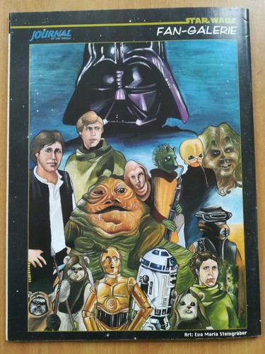 STAR WARS LIMITED EDITION JOURNAL of the WHILLS / 7 / 1997 / 1. AUFLAGE / POSTER - Picture 4 of 4