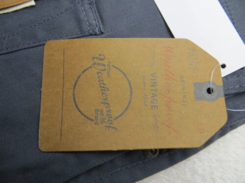 Pantaloni Stretch Uomo Impermeabili 40 X30 Originali Vintage Comfort COLORE ANTRACITE - Foto 2 di 5