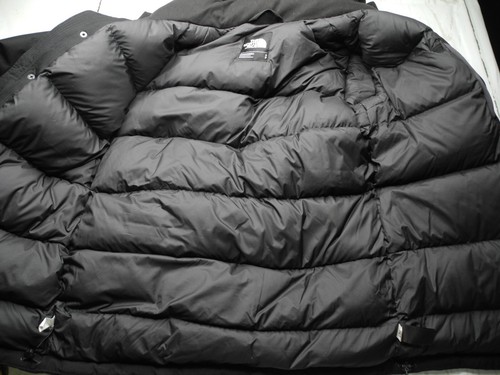 THE NORTH FACE MCMURDO 550 DOWN PARKA MENS JACKET Black RARE NF00CQL4 Size S P - Picture 7 of 15