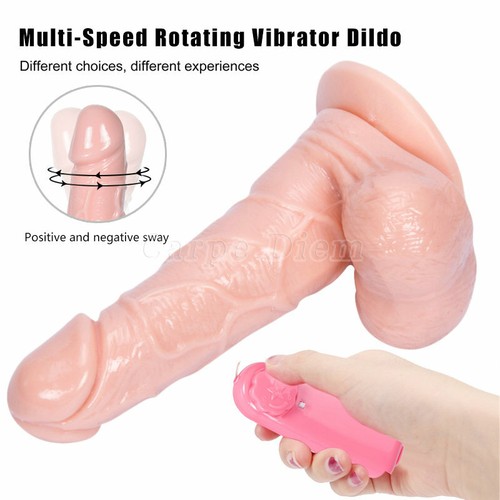 Vibrator-G-Spot-Dildo-Adult-Women-Sex Toy-Waterproof-Massager-Suction Cup-LV - Picture 22 of 24