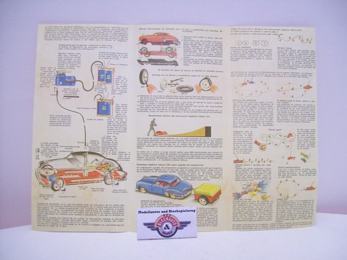 Schuco 5311 Electro-Ingenico, "Manual de instrucciones español" Repro - Imagen 2 de 3