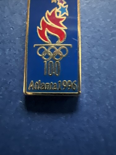 1996 Atlanta Summer Olympic Games  - Avon World Sponsor Lipstick Pin - Picture 3 of 9