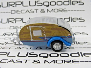 Greenlight-1-64-LOOSE-Collectible-Diecast-Classic-Teardrop-Camper-Travel-Trailer