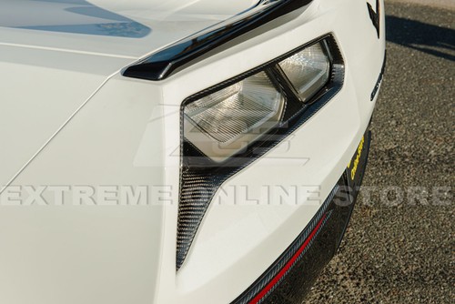 Bisel de ajuste de luz trasera de fibra de carbono estilo fábrica para Corvette C7 GM 14-19 - Imagen 6 de 12