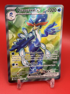 quaquaval pokemon card price 052/193 Quaquaval Ex main image 1