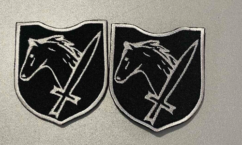 Chevron. 8th SS Cavalry Division "Florian Geyer". Wehrmacht. - Picture 2 of 8