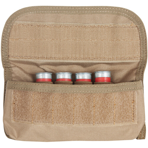 NEW - Military Tactical SHOTGUN Shell Ammo Tactical MOLLE Pouch - SWAT BLACK - Picture 5 of 7