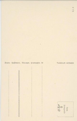 Harald von Hirschfeld-Vintage Hoffmann Picture Postcard - Picture 2 of 2