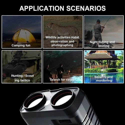 Night Vision Goggles 2.4" LCD Screen Day Binoculars Digital Infrared Binoculars - Picture 9 of 19
