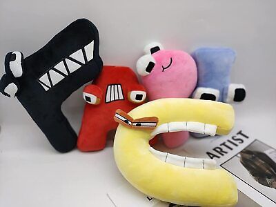 Alphabet Lore Stuffed Animal Plush Doll Alphabetic Letter Educational Toy