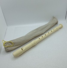 Suzuki Soprano Recorder - E Ivory 12.5" w/ Carrying Bag NOB