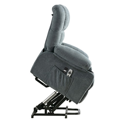 Electric Massage Lift Lounge Chair, Suitable for Elderly Use, with USB - Picture 35 of 36