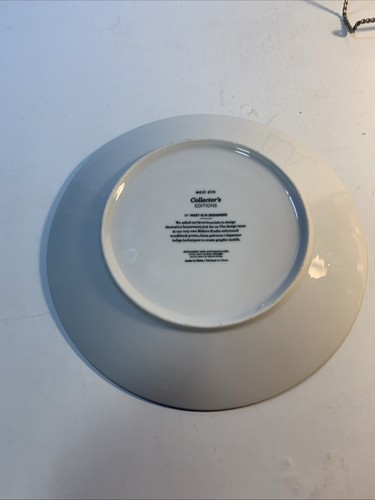 WEST ELM CONSTELLATION ZODIAC ASTROLOGICAL HOROSCOPE COBALT BLUE 9" PLATE DISH - Picture 7 of 8
