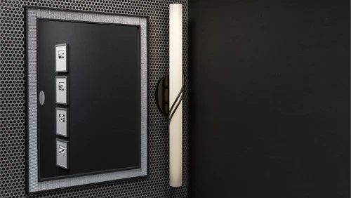 Serenade LED Bathroom Vanity Light Light in Matte Black - Picture 7 of 7