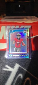 2024 Donruss Bucky Irving Rated Rookie Optic Preview Football Emoji SSP #301 RC