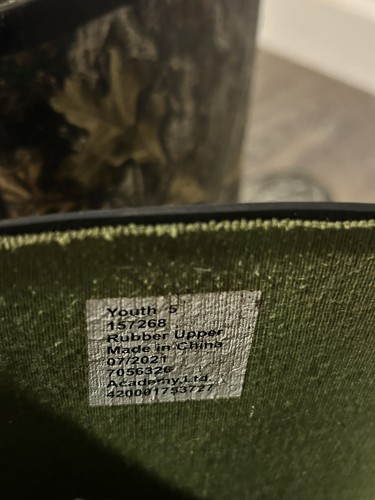 Magellan Outdoors Boys Waterproof Field Boots Hunting Boots Size 5 - Picture 4 of 9