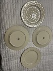 Pier 1 Imports MARTILLO CREME BRULEE 10.75"  Plate Hammered Dimpled Cream  