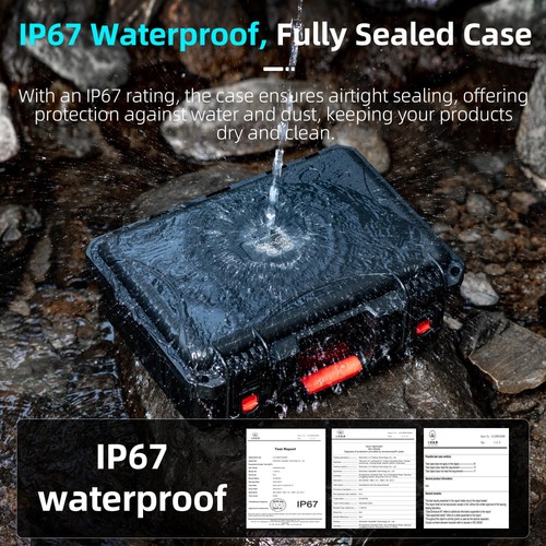 Tragbare wasserdichte Hartschale für DJI FLIP Fly More Combo, Unterstützung speichert FLIP... - Bild 4 von 7