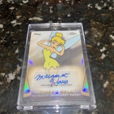 2025 Topps Chrome Disney Tinker Bell Margaret Kerry Auto Autograph