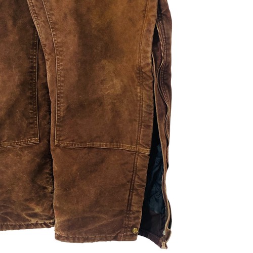 Pantalones de Carpintero Carhartt Doble Rodilla De Colección Acolchados 44x30 Ropa de Trabajo Grunge Thrashed - Imagen 13 de 22