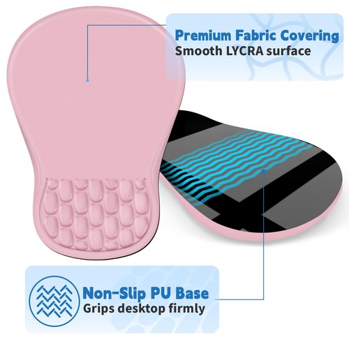 Ergonomisches Mauspad mit Handballenauflage, Mousepad mit bequemem Memory... - Bild 5 von 7