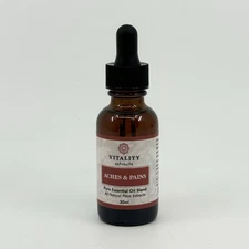 Essential Oil for Aches and Pains vitality extracts 30 ML NEW