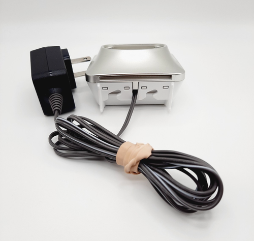 Panasonic PNLC1056 Silver Charging Dock w/ PNVL233 AC Adapter, Tested Working - Picture 3 of 4