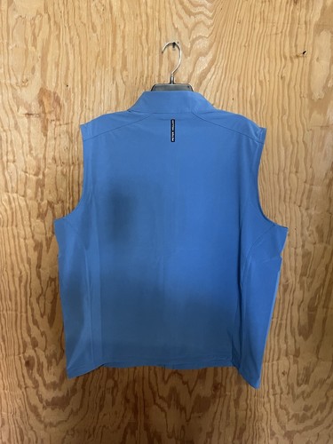 Peter Millar Crown Crafted Mens Contour Full Zip Vest. Brook Blue XXL . $245 - Picture 10 of 11