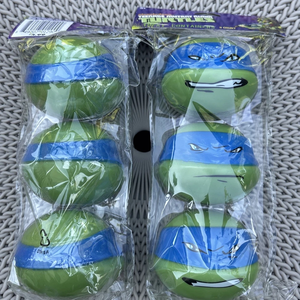 Teenage Mutant Ninja Turtles Leonardo Treat Candy Containers Favor Birthday TMNT - Image 2 of 4