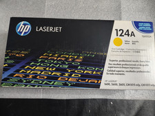 HP 124A (Q6002A) Yellow LaserJet Toner Cartridge
