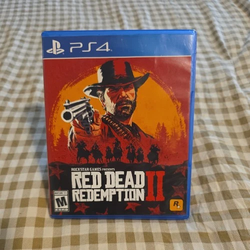 Red Dead Redemption II 2 PlayStation 4 PS4 Complete 2 Discs