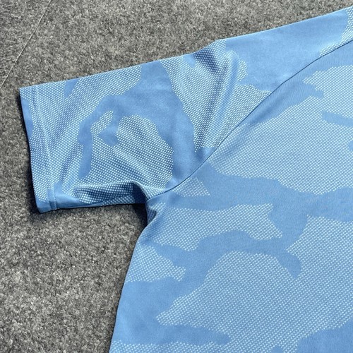 Under Armour Shirt Herren Large Blau Puzzle Camouflage Training Active Wear Lg - Bild 14 von 15