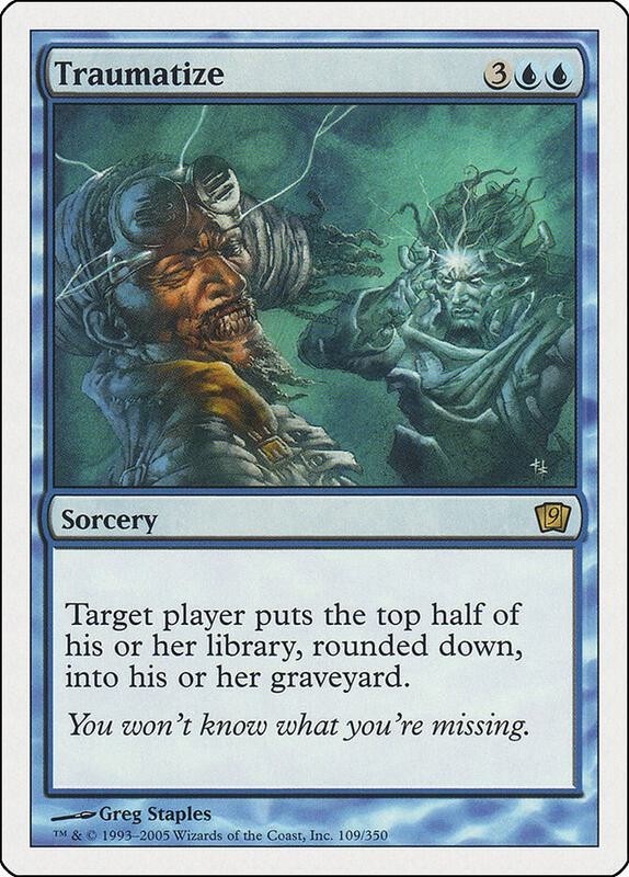 Traumatize x1 - 9th Edition - Ex/NM- Ninth Editi - 4RCards