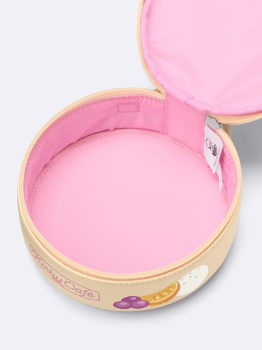 Kirby Café x GU Plush Round Pouch Collaboration Limited Japan NEW - Picture 5 of 6