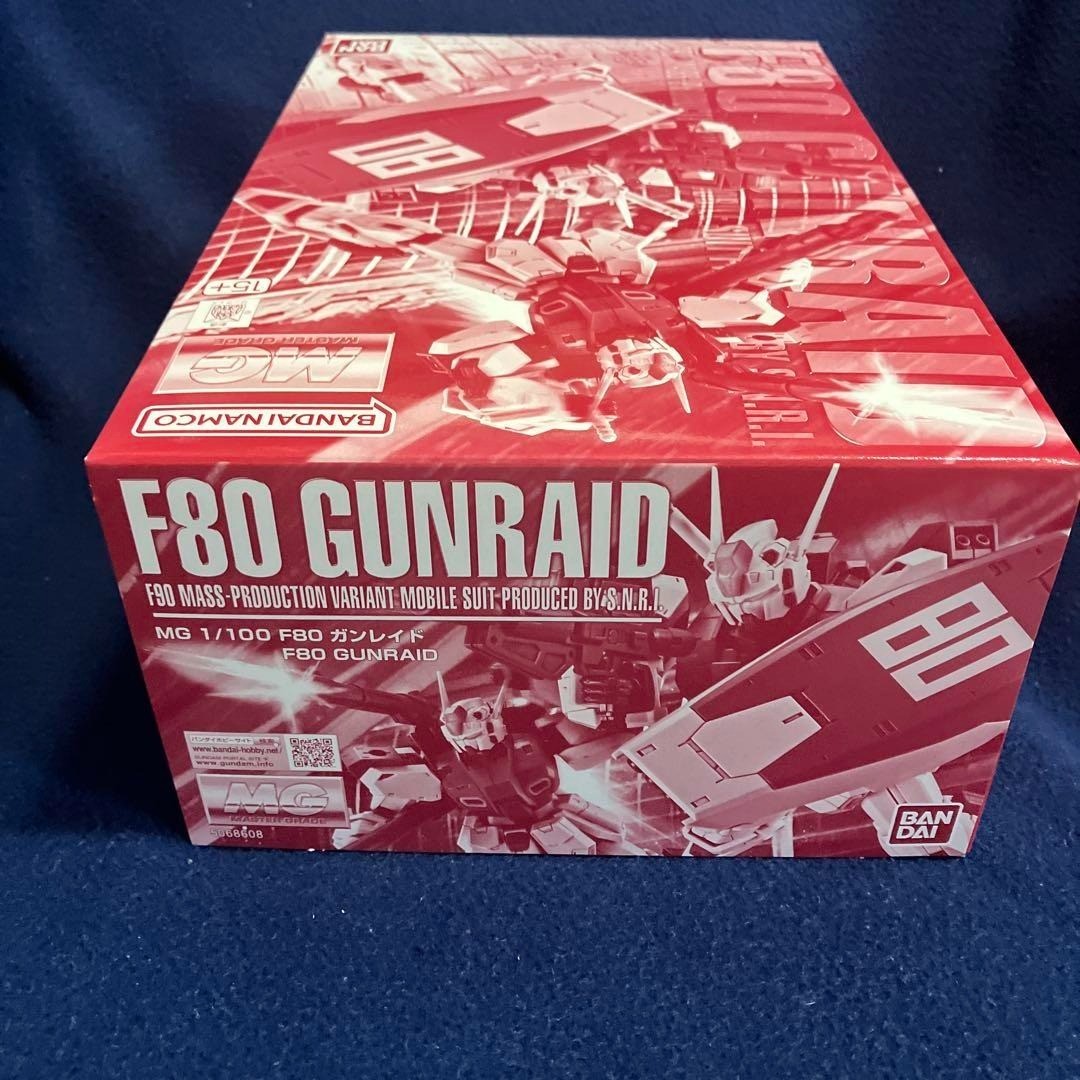ガンプラ　MG 1/100 F90 GUNRAID 他 3点セット MG 1/100 F80 GUNRAID Gundam F90 Model Kit Premium Bandai NEW