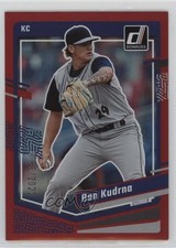 2023 Panini Donruss Holo Red 789/2023 Ben Kudrna #132 0s1o