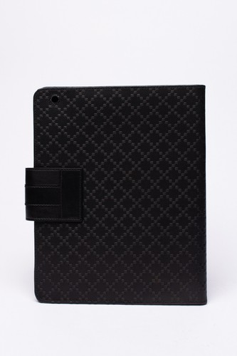 RRP €970 GUCCI Diamante Leather iPad Air Case Inner Pockets Hook & Loop Flap - Picture 5 of 10