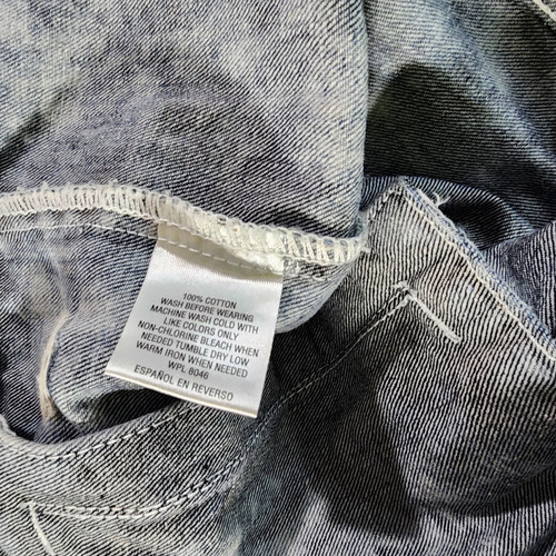Chaleco de Camionero Denim Corte Botones Lavado Ácido Ajuste Regular INC Para Hombre Nuevo con Etiquetas Talla M - Imagen 10 de 18