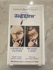 Sleuth (VHS, 1998, Widescreen)