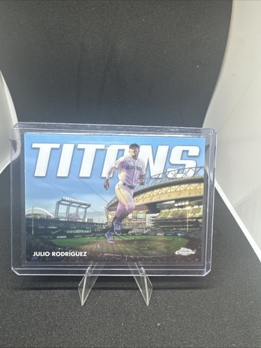 2023 Topps Chrome Update Series - Titans Julio Rodriguez #CT-17