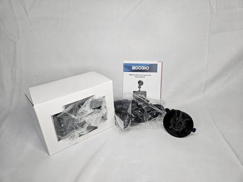 Car Driving Recorder Dash Cam Front with SD Card BOOGIIO 1080P FHD - Picture 3 of 3