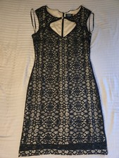 GUESS Los Angeles Women's Lace Shell Dress Size 14 Lace