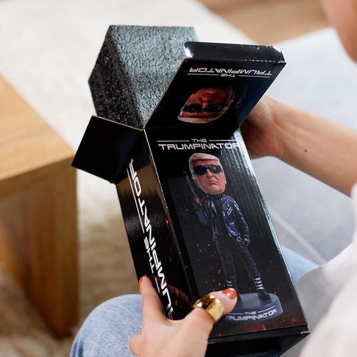 | the Trumpinator Bobblehead the #1 Patriotic & President Gift 2026 Birthday for - Picture 4 of 12