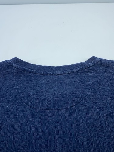 CAMISETA FENDI L ALGODÓN Azul Marino FY0936 AN1T Usada - Imagen 8 de 8