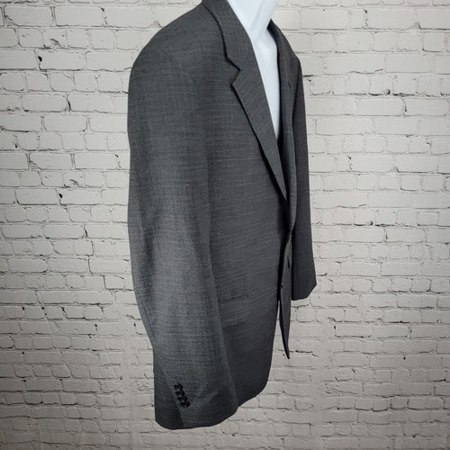 JV Jack Victor Grey Lasier SPJ Wool Blend Relfex Stretch Blazer Sport Coat 48R - Picture 14 of 14
